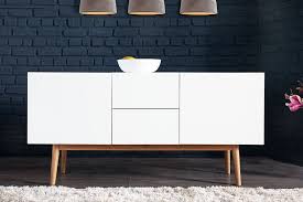 Design Sideboard Lisboa Weiss 150cm Auf Einem Eichengestell Sideboard Weiss Holz Sideboard Design Sideboard Weiss