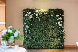 Greenery Fall Backdrop Greenery Wedding Reception Decor Pond Photography Flower Wall Wedding Wedding Sweetheart Table Decor White Balloons Wedding Loose vase centerpiece design with red 'freedom' roses and 'shocking' oriental lilies. flower wall wedding