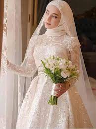 Wedding Dream Gaun Pengantin Sederhana Gaun Pengantin Hijab Gaun Pengantin Muslim