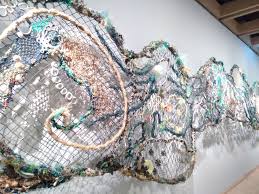 Erub Arts Solwato Detail 2015 16 Ghostnet Reclaimed Fishing Net And Rope Approx 1600 X 220cm 20th Biennale Of Sydney Art Art Gallery Art Exhibition