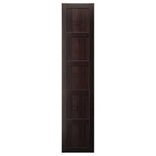 Pax wardrobe with shelves ikea 140 all you need to get started on your dream wardrobe is a plan. Bergsbo Tur Mit Scharnier Schwarzbraun Ikea Deutschland