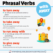 15 Phrasal Verbs With Away Learn English With Harry Aprender Ingles Escola De Idiomas Aulas De Ingles