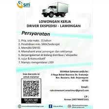 Pendidikan min sd semua jurusan. Lowongan Kerja Driver Ekspedisi Lamongan Atmago