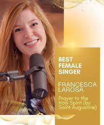 Such an honor!!! Thank you so very much Catholic Music Awards . To God be  all the glory, honor, and praise 🙏