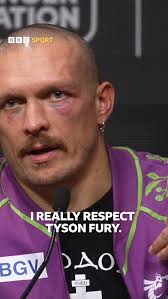 Big respect from Oleksandr Usyk for Tyson Fury 🤝