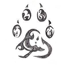 Tribal Wolf Drawing Tribal Drawings Wolf Drawing Wolf Drawing Easy