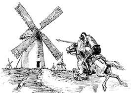 What was the mood of the people. Don Quixote Quotes Windmills Quotesgram