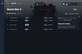 To drive a train in gta 5 story mode,war thunder wallhack 2021,hack cs go download 2021,call of duty black ops 1 cheats zombies. World War Z Cheats And Trainers For Pc Wemod