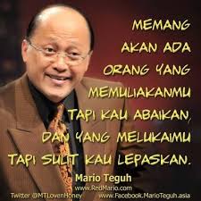 Hasil gambar untuk Gambar Kata Mario Teguh