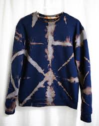 Check out our blue bleach tie dye selection for the very best in unique or custom, handmade pieces from our clothing shops. Reverse Tie Dye Sweatshirt Using The Shibori Method One Crafdiy Girl