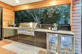 20 Marvelous Outdoor Kitchen Design Ideas In Backyard Trenduhome Outdoor Bbq Kitchen Outdoor Kitchen Cabinets Outdoor Kitchen
