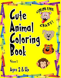 Coloring pages of animal crossing, a very popular game that has had many fans for years. Cute Animal Coloring Book Kids Ages 2 Up Fun And Educational Quality Paper Not Cheap Newsprint One Large Puzzle Per Page Blank Backsides