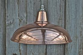 The most common copper light fixture material is metal. Beautiful Vintage Styled Copper Ceiling Light Hanging Lamp Shade