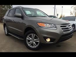 The hyundai santa fe (korean: Pre Owned Dark Grey 2012 Hyundai Santa Fe Awd V6 Se Review Camrose Alberta Youtube