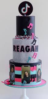 We would like to show you a description here but the site won't allow us. Pretty Cake Designs For Any Celebration Black Blue And Pink Tiktok Birthday Cake