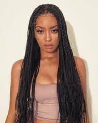Box braids are advantageous because they overlap natural hair such that the environmental changes and the harsh sun cannot get to it. 60 Totally Chic And Colorful Box Braids Hairstyles To Wear