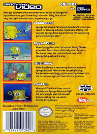 The later generation game boy advance sp provides a brighter screen while still allowing you to play all of your favorite game boy, game boy color, and game boy advance games on one system! Game Boy Advance Video Spongebob Squarepants Volume 1 Box Shot For Game Boy Advance Gamefaqs