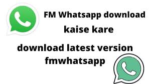 Fm Whatsapp Download Kaise Kare In 2020 Kare Download Version