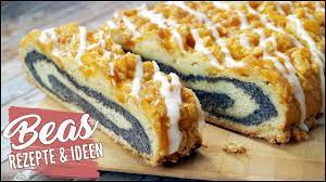 Dr.oetker mohn back backfertige mohnfüllung 250g. Mohnstriezel Rezept Wie Vom Backer Hefegeback Mit Mohnfullung Backen Mohnstreifen Youtube