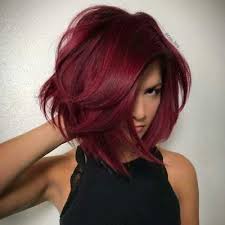 Black And Red Ombre Hair Short Ombre Red Bob Hair Dark Roots Short Straight Side Part Cosplay Synthetic Wigs For Sale Online Ebay In 2020 Maroon Hair Deep Red Hair Hair Color For Fair Skin
