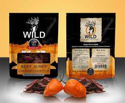 Product Package Design For Wild Meat Company Visit The Full Project Page It Will Be My Pleasure Packaging Productp Packaging Design Meat Snacks Beef Jerky