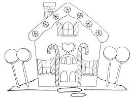 You can share your traditions with your kids and make a gingerbread house and a gingerbread man. Clipart Gingerbread House Black And White Google Search Gingerbread House Coloring Page House Colouring Pages House Coloring Pages