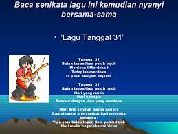 Penyanyi dan komposer berpengalaman, hadi hassan berpandangan lagu tersebut menampilkan lirik. Powerpoint D20112055305
