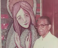 tbt 1987 Por solicitud del Arzobispo de Panamá, Monseñor Marcos Gregorio  McGrath, al Maestro Alfredo Sinclair se le asignó la realización de 4  diseños pictóricos para adornar el altar de la Parroquia