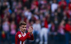 تحميل خلفيات أنطوان جريزمان كرة القدم أتلتيكو مدريد الدوري الاسباني لاعبي كرة القدم إسبانيا Atleta Atletico De Madrid Y Antoine Griezmann