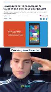 RIP Nova Launcher, you'll be missed 😔