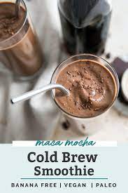 Maca Mocha Cold Brew Smoothie Recipe Coffee Smoothie Recipes Maca Mocha Maca