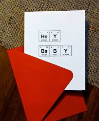 Valentine S Day Periodic Table Of The By Thebirdandthebeard 4 00 Diy Gifts For Boyfriend Periodic Table Words Boyfriend Gifts