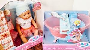 Shop for baby born bath tub online at target. Baby Born Doll And With Musical Foaming Bath Youtube