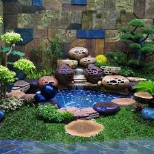 Idea hiasan halaman rumah kampung, rumah teres atau semi d. Kolam Rellif Batu Cadas Model Air Terjun Mini Jasa Pembuatan Kolam Konstruksi Dan Taman 804006643