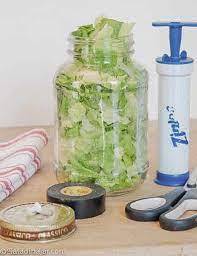 A commercial vacuum sealer and vacuum sealing bags are great. How To Seal Food Into A Mason Jar With A Vacuum Sealer Hand Pump
