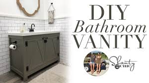 A double vanity to be specific. Diy Modern Farmhouse Bathroom Vanity Shanty 2 Chic