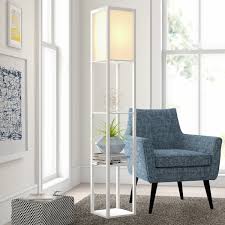Uplighters and standard lamps, mother and child and tripod floor lamps are also available and these can add a touch of modern and contemporary distinction to your room at prices that are considerably lower than most of our competitors. Floor Lamp Shelf Wayfair Co Uk