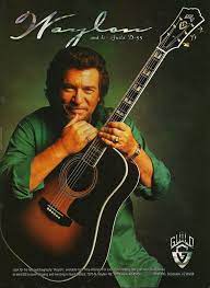 Ad Waylon Jennings For Guild Country Music Best Country Music Country Music Artists