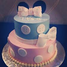 Bizcocho De Mickey Mouse Bebe Gender Reveal Cake Mickey And Minnie Themed This One Was A Boy Gender Reveal Cake Gender Reveal Party Theme Baby Reveal Cakes