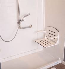The floor is hexagonal matte taupe porcelain tile. Best Showers With A Seat In 2021 Walk In Shower With Seat