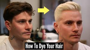 The man bun is still going strong for guys with long hair. How To Dye Your Hair Platinum Blonde Mens Hair Tutorial 2021 Youtube