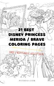 See the whole set of printables here: Disney Princess Merida Brave Coloring Pages Free Printable Selection