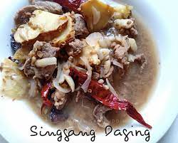 Pindang tulang iga sapi khas palembang memiliki kaldu sapi khas berpadu dengan gurihnya kuah asam. Resipi Daging Singgang Kelate Paling Mudah Sedap Boh