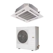 36000 Btu Slim Ceiling Cassette Air Conditioner 10 5kw With Heat Pump On Servers Direct