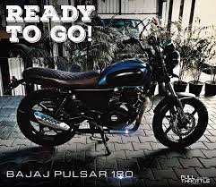 A Scrambler In Bajaj Pulsar 180 Pulsar Scrambler Full Throttle