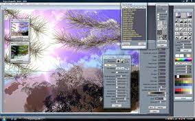 Project Dogwaffle 1 2 The Free Pc Paint And Animation Program For Prople Who Love To Draw Digital Painting Small House Exterior Colors Building Drawing