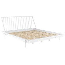 King size mid century modern beds you ll love in 2020 wayfair 16 picture gallery: White Mid Century Modern King Bed Frame Kirklands