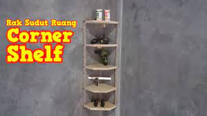 Ide 30+ rak sudut ruang tamu minimalis. Membuat Sendiri Rak Sudut Minimalis Modern Dari Kayu Multiplek Bekas Palet Youtube
