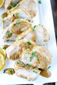 Marinate the pork tenderloin all day ( or overnight) to really saturate the tenderloin with flavour and you will taste it for yourself! Baked Pork Tenderloin With Marinade Sauce Yummy Healthy Easy