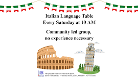 Italian Table